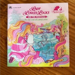 Lady LovelyLocks - For the Love of LovelyLocks Golden Book PB 1987 FIRST ED.